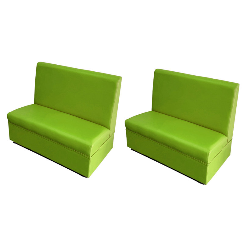 Banc rembourré en similicuir Modern