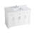 Moore 48'' Single Bathroom Vanity with Engineered Marble Top-95344508