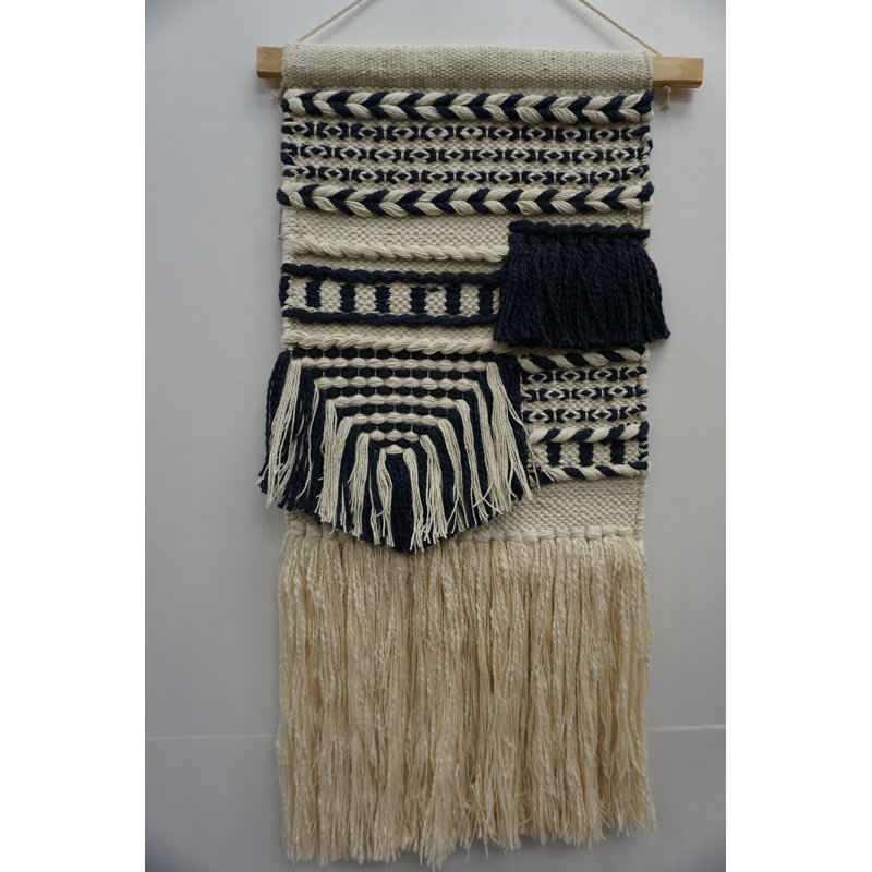 Macrame Hand Woven Wool Wall Hanging