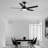 48" YUHAO Modern Contemporary  LED Ceiling Fan with Remote Control