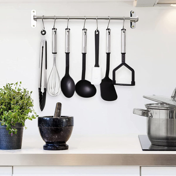 25pc Kitchen Utensil Set- Non-Stick Kitchen Utensils with Spatula - Kitchen Gadgets Cookware Set Enjoy Time