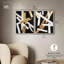 "Abstract Strokes", ensemble de 2 décorations murales Boho par Art Remedy, cadre argenté, 20 x 24-891447948-891447961