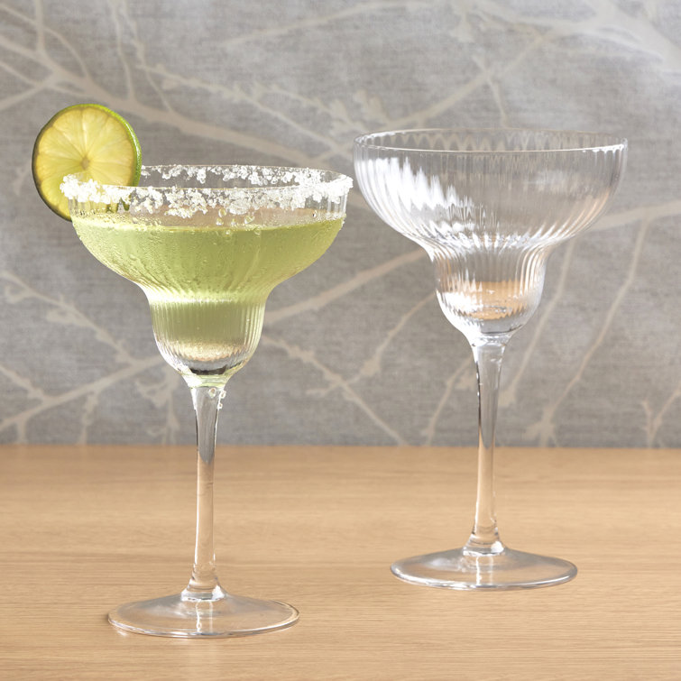 Mudpie Stemless Ingredient Margarita Glass