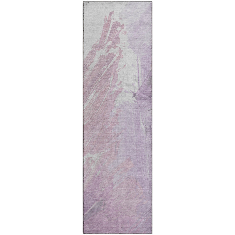 Premium Machine Washable Giacchetto AMF1843 Abstract Rug, Runner 2'3" x 7'6"