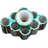 3'' H Concrete / Cement Tabletop Candelabra