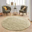 Verona Thick Cream Shaggy Area Rug – Soft Pile, Non-Slip, Durable Polypropylene Carpet for Living Room, Bedroom & Hallway-39427427