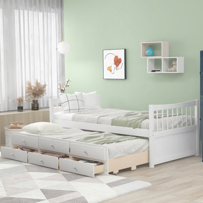 Daybed With Trundle And Drawers
