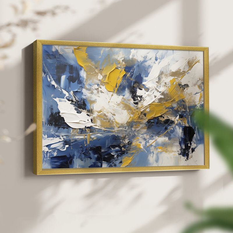 Abstract Series-CXLVI -Framed Print - Restickable