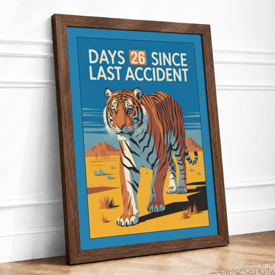Days Since Last Accident Industrial - Print
