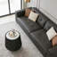 Table basse en cuir fritté clair-1209291397-1209291392