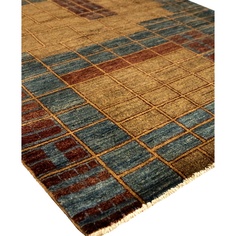 Wool Geometric Area Rug
