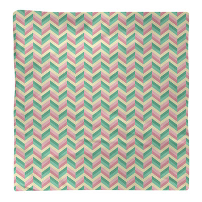 Serviette en coton chevron
