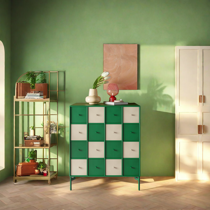 Commode décorative Nordic Creative, Vert