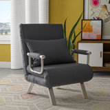 Longoria Single 25.6" Wide Tight Back Futon Chair