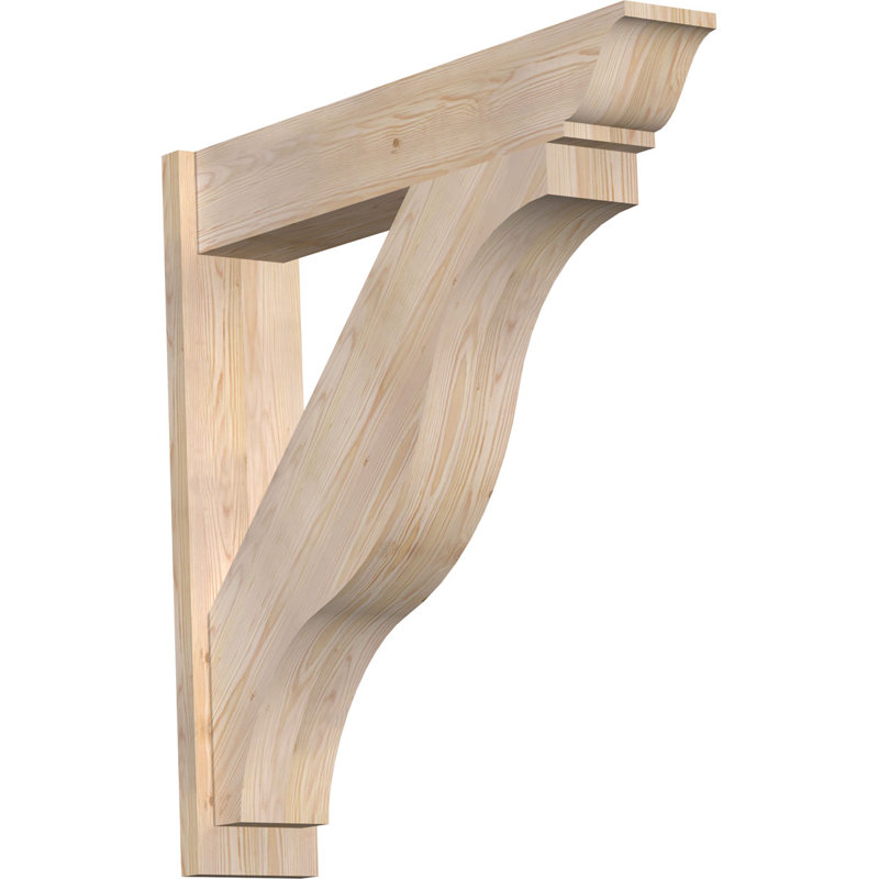 Persienne Funston traditionnelle, Sapin Douglas de 7 1/2 po (lisse), P 38 po x H 42 po