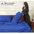 RUVANTI Flannel Sheets – Twin Sheet Set, Ultra Soft & Cozy Double Brushed, 15" Deep Pocket,  3 Pieces (Flat, Fitted, 1 Pillowcase), Royal Navy-137113199-137113197