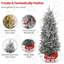 54' H Lighted Artificial Christmas Tree