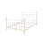 Comet White Finish Full Bed-1889626333