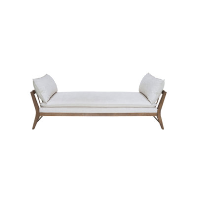 Daybed W/ Leather Strap Detail