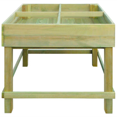 Beau Wood Raised Garden Bed