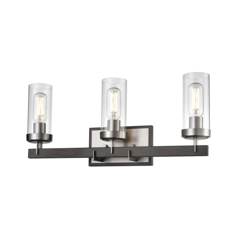 Éclairage pour meuble-lavabo 3 lumières Apalachin, Nickel