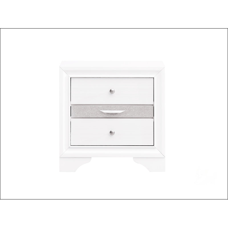Table de nuit, Blanc