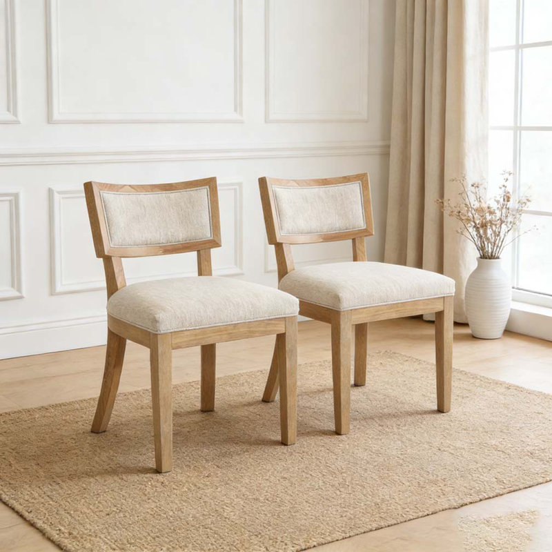 Chaise de salle à manger, Beige