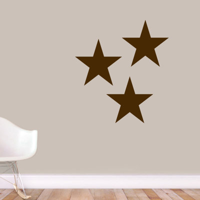 Adhésif décoratif étoiles