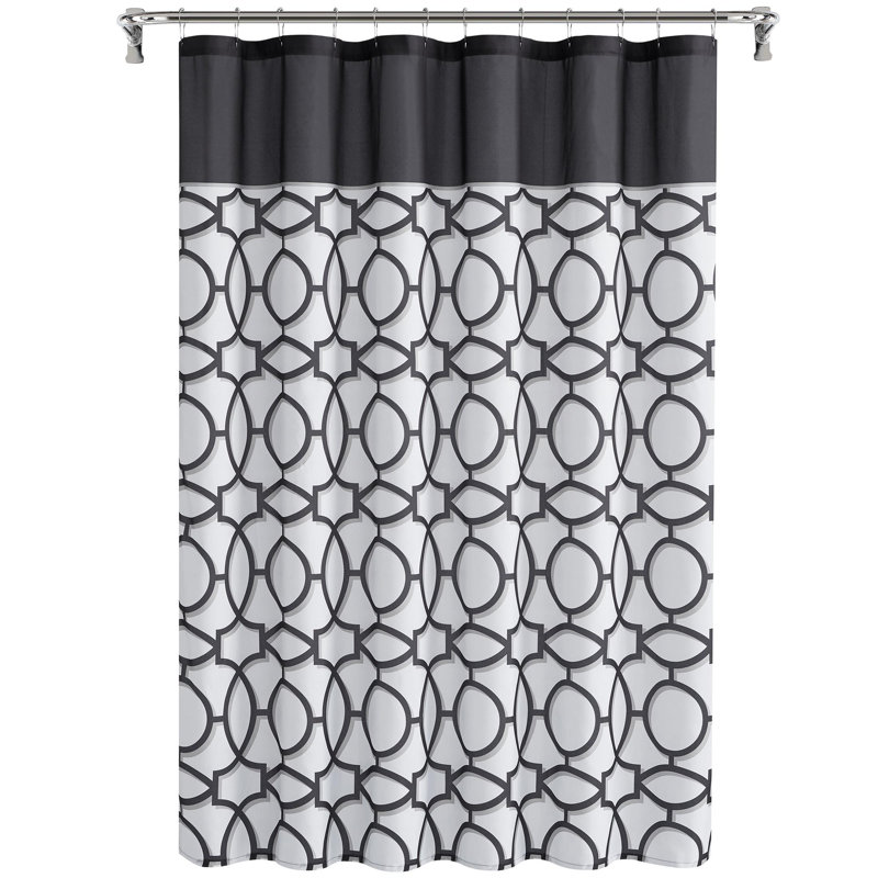 Ensemble de rideau de douche en polyester 15 pièces Uno