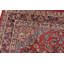Tapis oriental rétro en laine rouge 9 pi x 11 pi 4 po