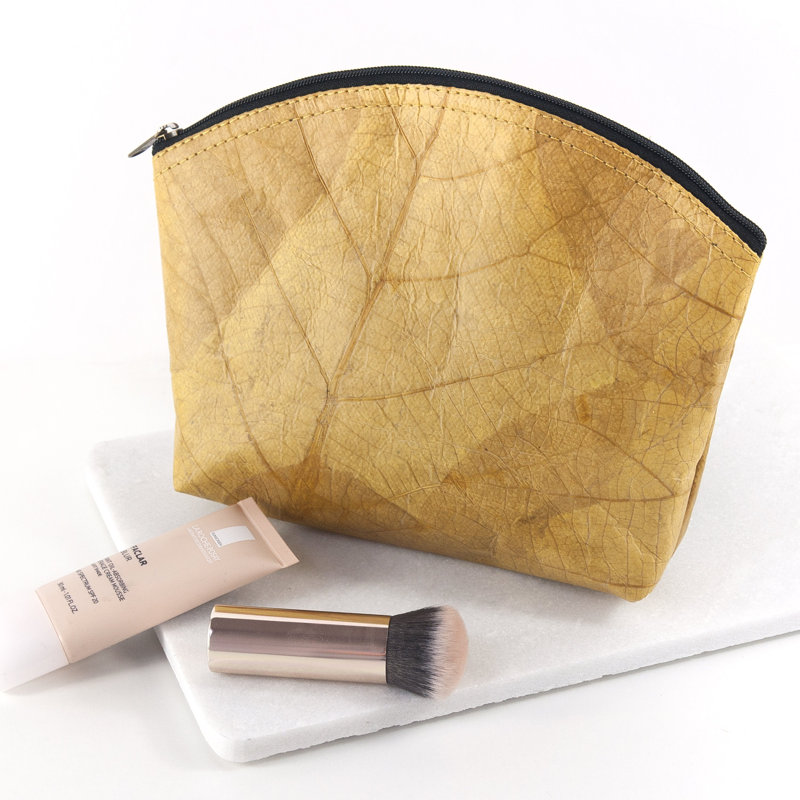 Yuliya Leather Carry Bag, Yellow