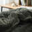 Original Plush Dark Forest Green Coma Inducer Oversized Comforter-86629511
