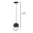 Creola 1 - Light Single Pendant-911735314