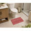Tapis de toilette rectangulaire antidérapant à chevrons