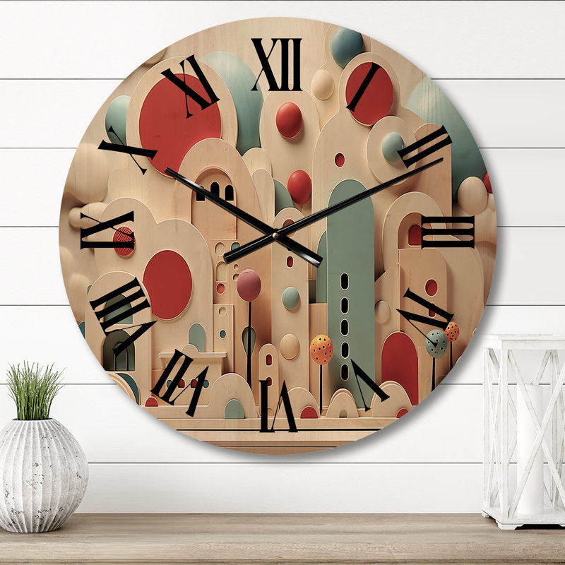 Horloge murale Rhasheen, Moyenne