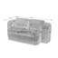 74.8''Modern Convertible Folding Compression Sleeper Sofa Bed-618266248