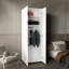 Armoire avec 2 portes et tringle
