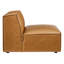 Fauteuil modulaire en cuir Crumbley Vegan