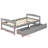 Platform Bed, With Two Drawers-1175836568