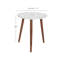 Table d'appoint blanche Aiden