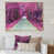 Toile avec cadre flottant brun