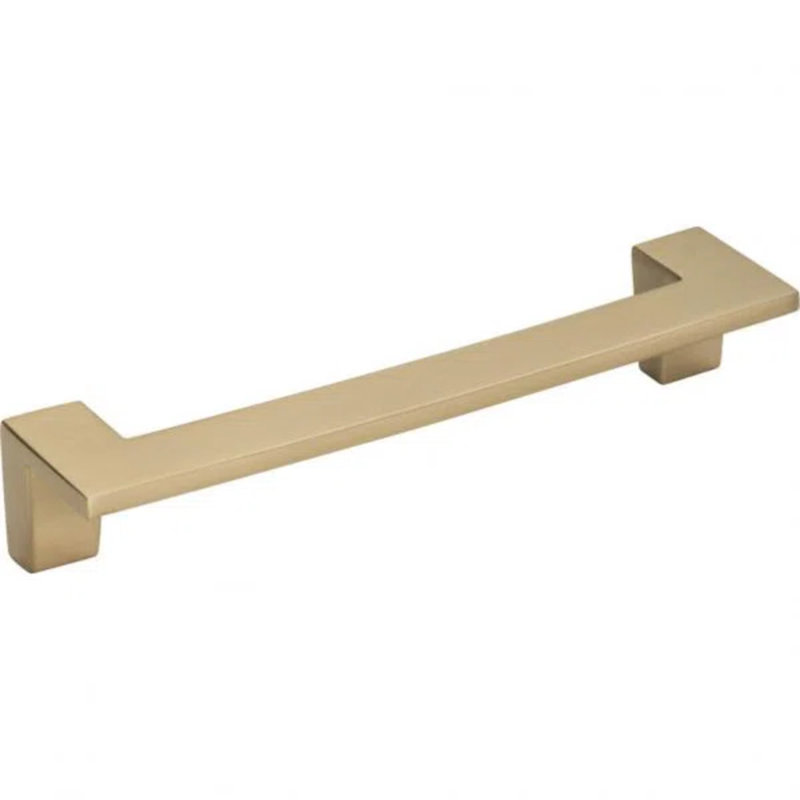 U-Turn 5.0625" Center to Center Bar Pull, 5 1/16", Black