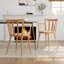 40cm H Full Back Armchair in Orange