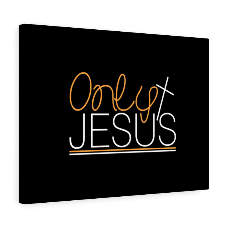 Only Jesus - Wrapped Canvas Print, 61cm H x 76cm W