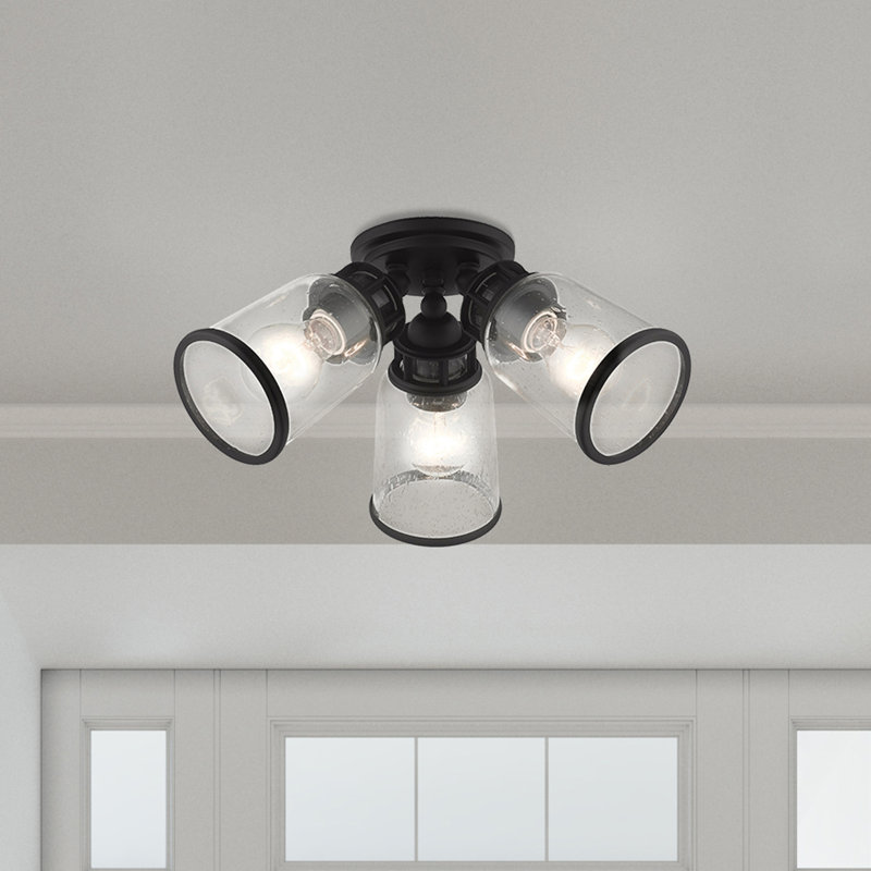 Projecteur directionnel à 3 lumières 16,375 po Almee, Noir