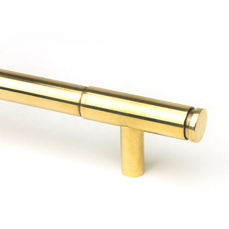 Bar Handle, Polished Brass, 9.6 cm