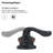 Widespread Single-handle Bathroom Faucet with Drain Assembly-97552460