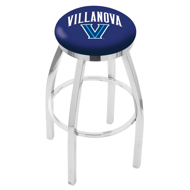 Tabouret tournant 36 "NCAA, Villanova, Chrome