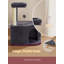 Cat Tree, Multi-Level Tower with Large Platforms, 48.5 x 48.5 x 140.7 cm, Dark Grey