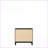 Haiden Weathered Black 2-Drawer Modern Nightstand-1199725309